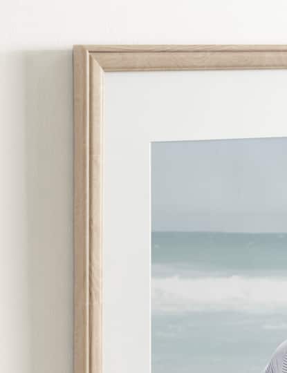 Kate and Laurel 14" x 18" Adlynn Photo Frame with 11" x 14" Mat